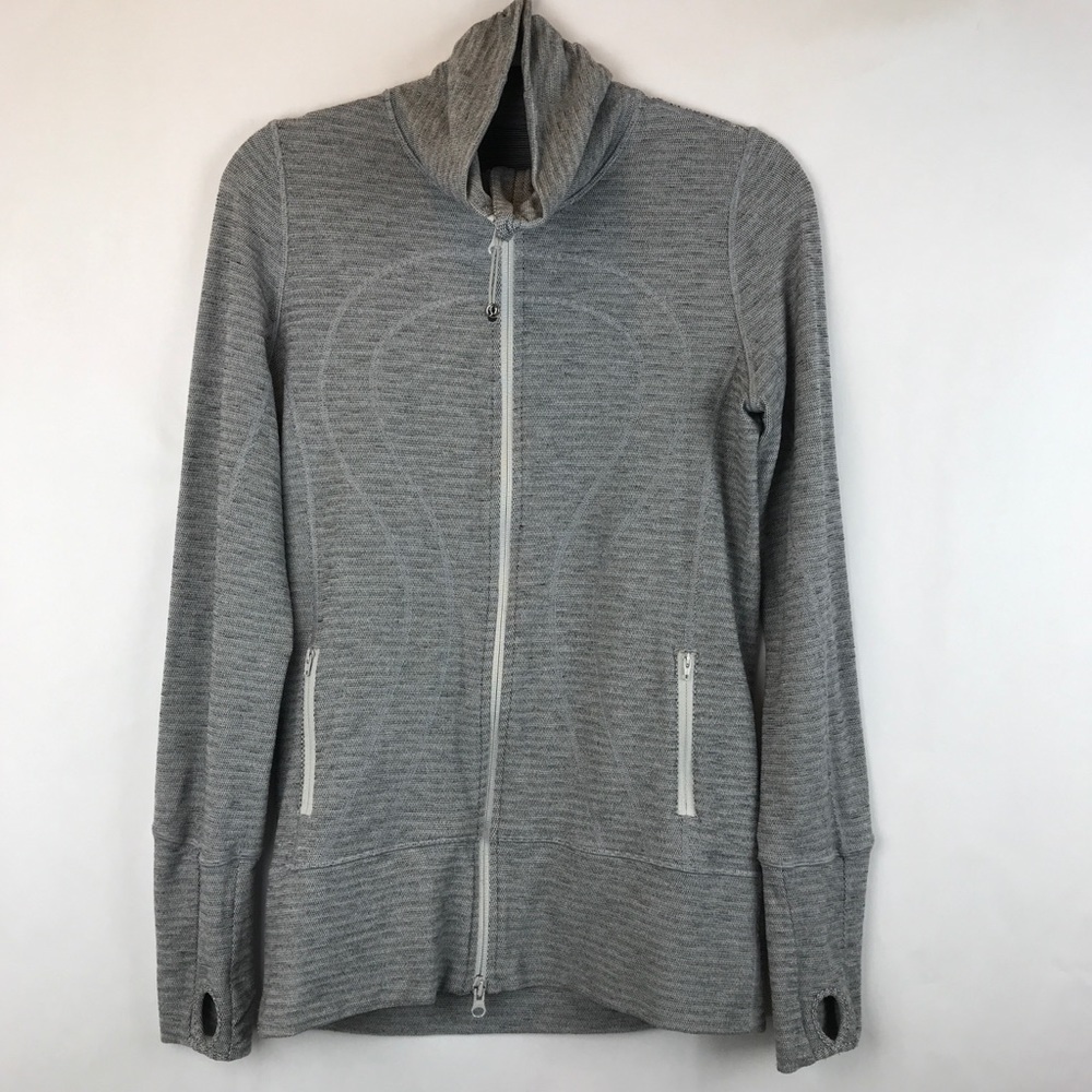 Lululemon Stride Gray Full Zip Jacket